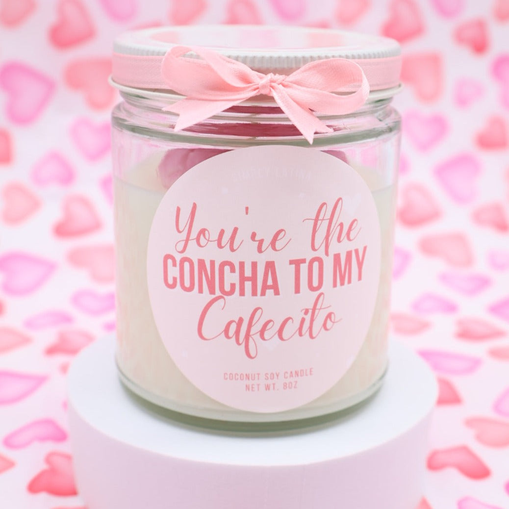 Concha To My Cafecito Candle