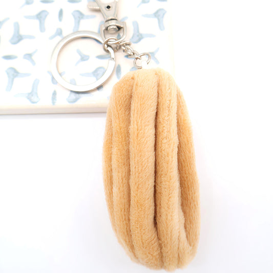 Churro Plush Keychain