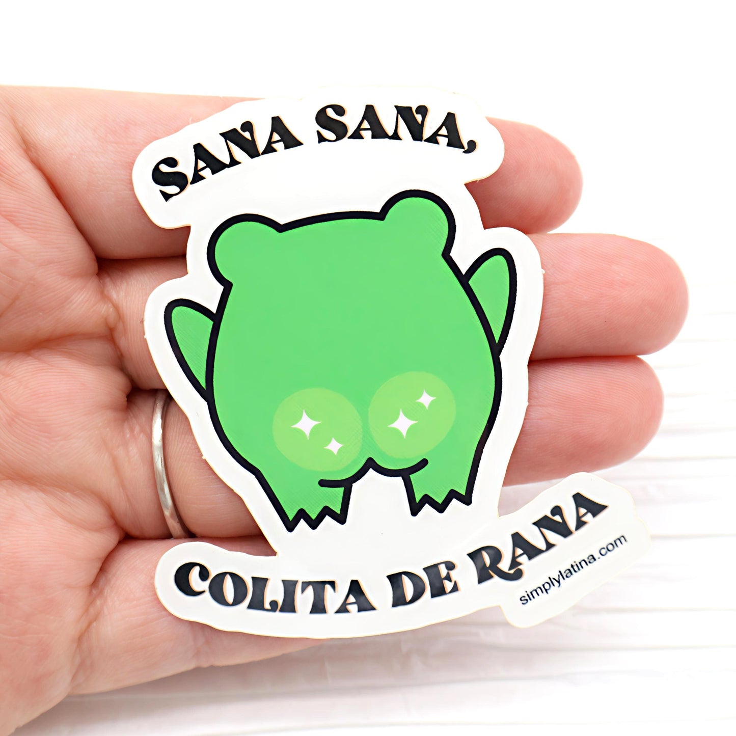 Sana Sana Colita de Rana Sticker