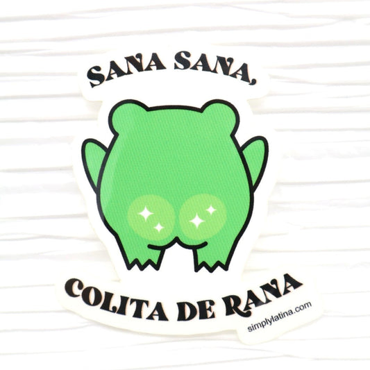 Sana Sana Colita de Rana Sticker