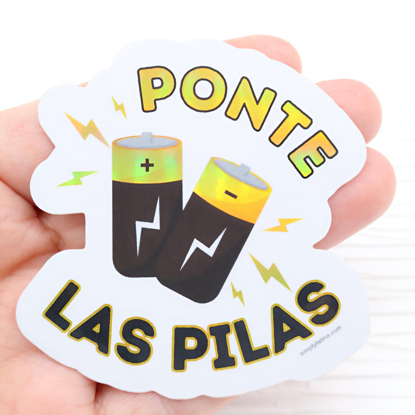 Ponte Las Pilas Sticker