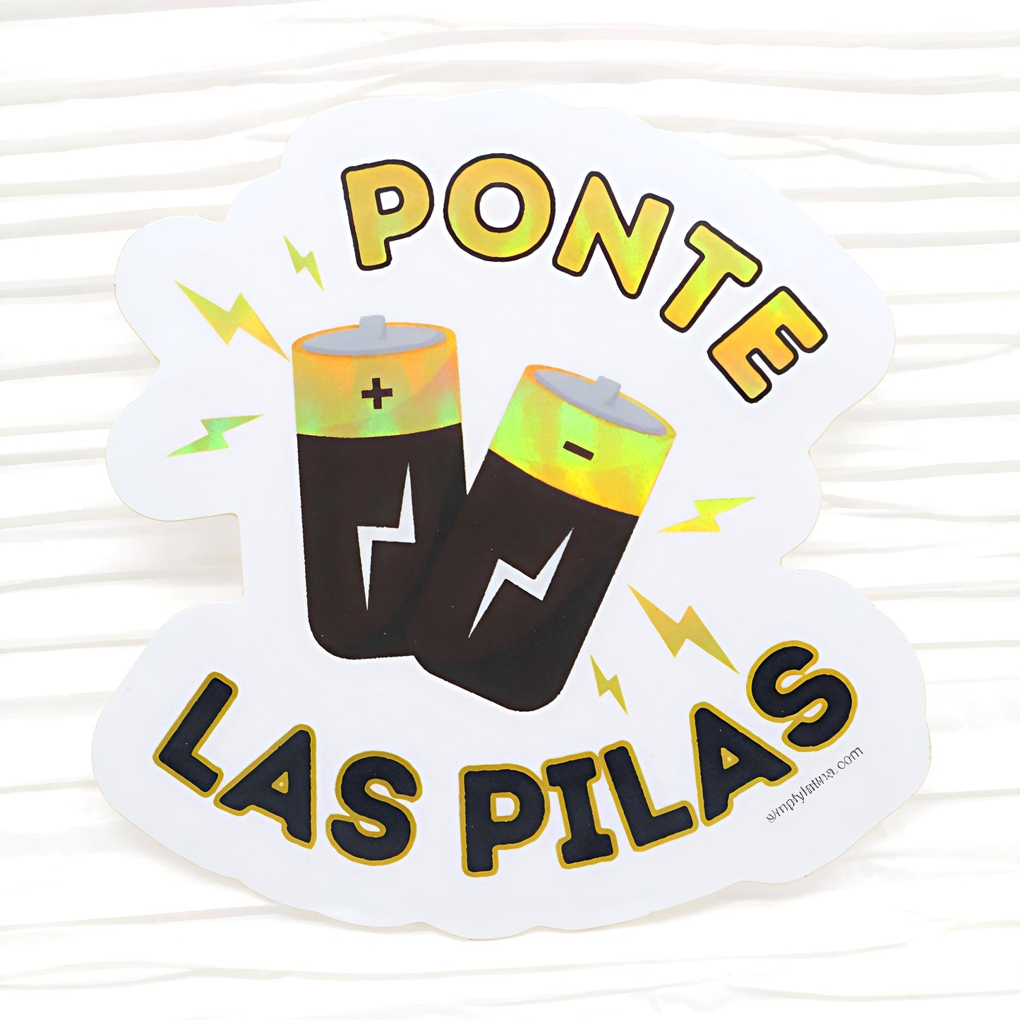 Ponte Las Pilas Sticker