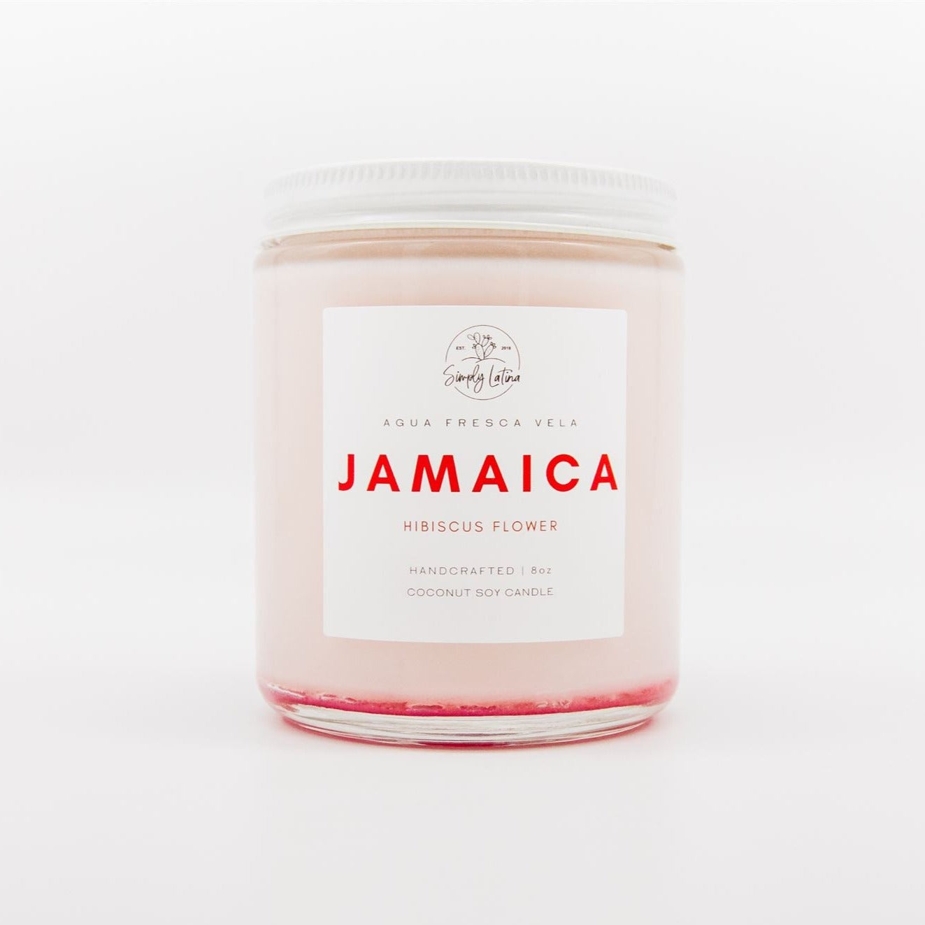 Jamaica Agua Fresca 8oz Candle