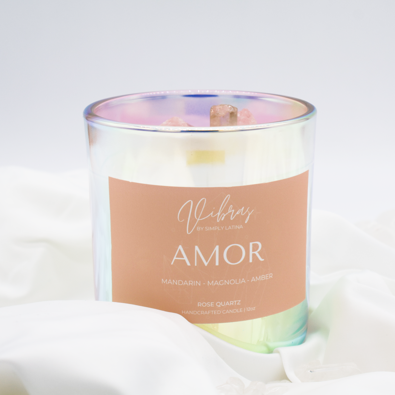 Amor Crystal Candle 12oz