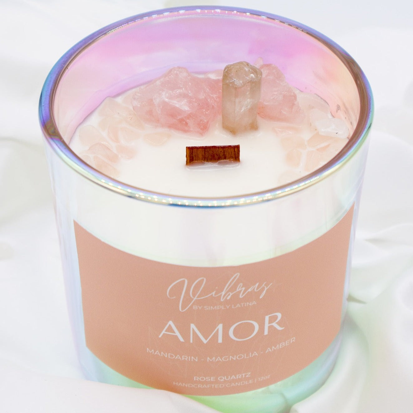 Amor Crystal Candle 12oz